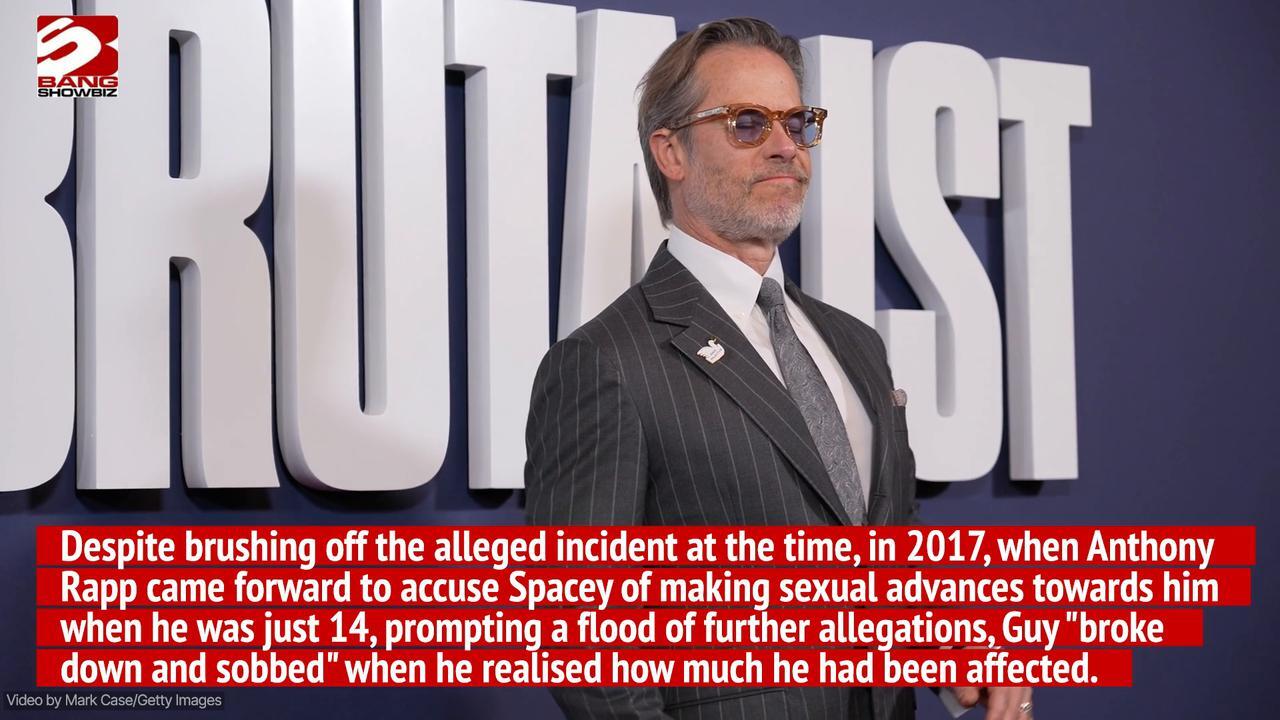 Guy Pearce has claimed he was "targeted" by Kevin Spacey