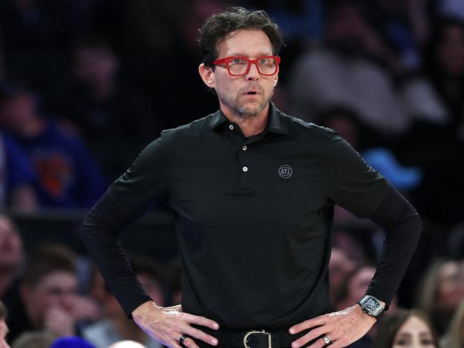 Atlanta Hawks coach Quin Snyder is in talks to join the Boomers as a consultant. Picture: Sarah Stier / GETTY IMAGES NORTH AMERICA / Getty Images via AFP.