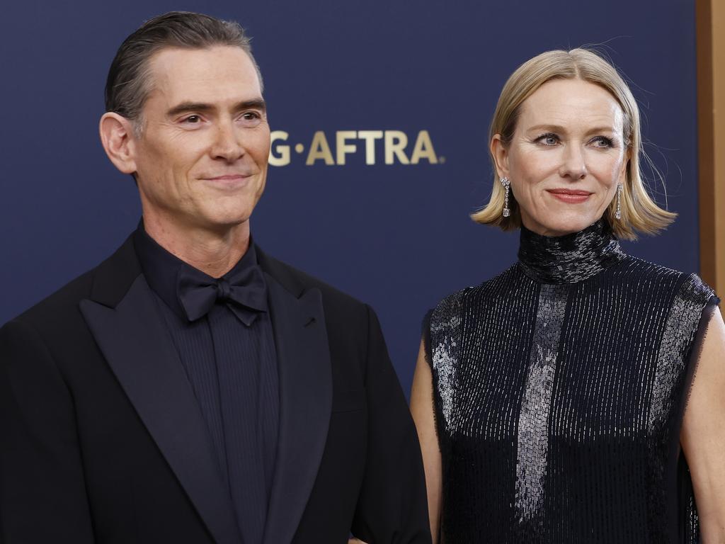 The pair making their red carpet debut in February 2022. Picture: Getty Images