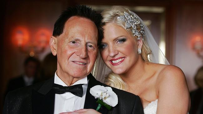 Brynne Edelsten also missed out on the will after Edelsten claimed he had already provided substantially for her. Picture: Getty Images