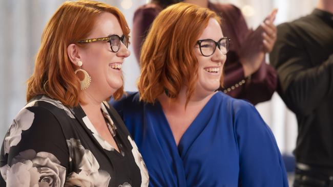 Twins Kimmy and Rhi Harris won renovation reality show House Rules: High Stakes. Picture: SUPPLIED.