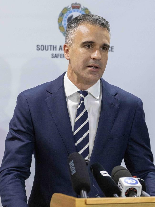 SA Premier Peter Malinauskas. Picture: Kelly Barnes