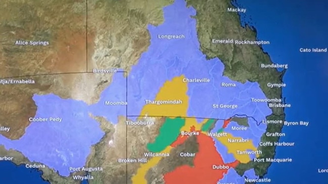 Flood watches have now been issued in other states as NSW and Victoria continue to battle widespread rain. Picture: Bureau of Meteorology