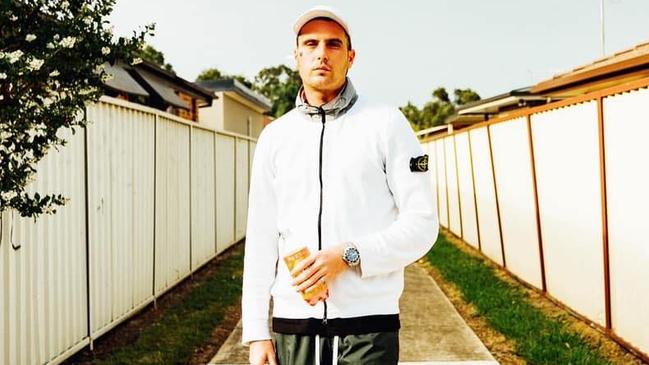 Western Sydney rapper Huskii, aka Ben Hayden.