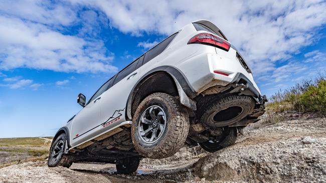 The Nissan Patrol Warrior turned a city slick soft hander like me into an off-roading titan. Picture: Supplied