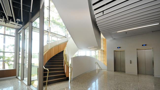 Inside the Coffs Harbour Court House. Photo Leigh Jensen.