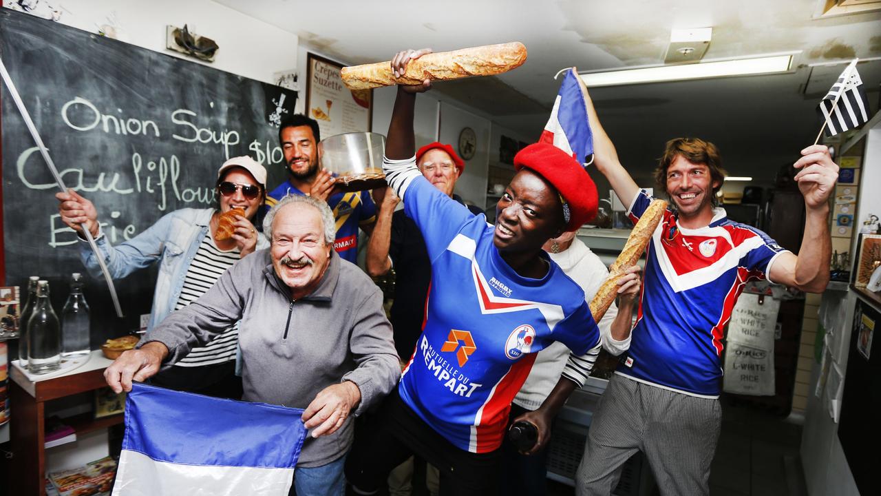 Members of the French Tweed community will be celebrating the start of the World Cup Rugby on Saturday night with the game between France and Australia. They will be watching the game together at their restaurant.