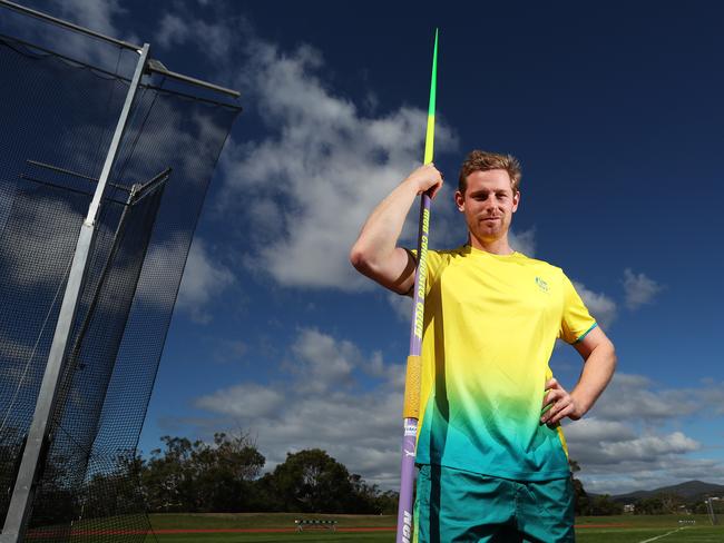 Olympian Hamish Peacock will be contesting the javelin events in his second Commonwealth Games. Picture: NIKKI DAVIS-JONES