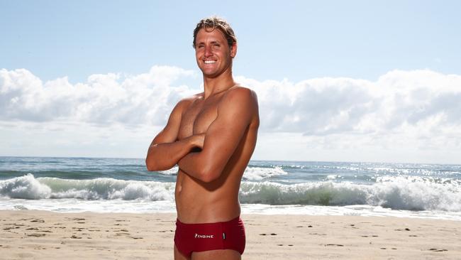 TJ Hendy preparing for the Interstate Titles pictured at Surfers Paradise. Photograph : Jason O'Brien