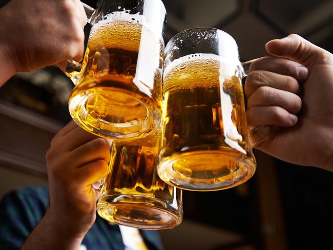 Generic photo of people drinking beer. Picture: iStock