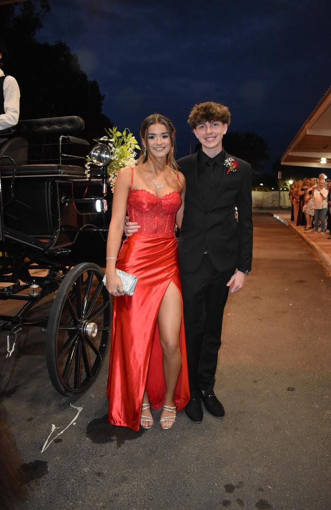 Students at the 2024 Nambour Christian College formal.