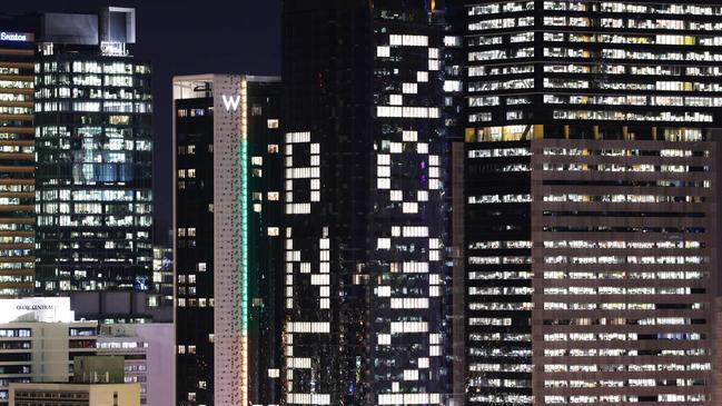 Brisbane’s Southbank as the city is named for the 2032 Olympics. Picture: Peter Wallis