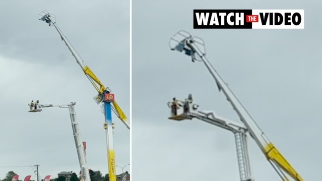 High angle carnival rescue at Waurn Ponds | news.com.au — Australia’s ...