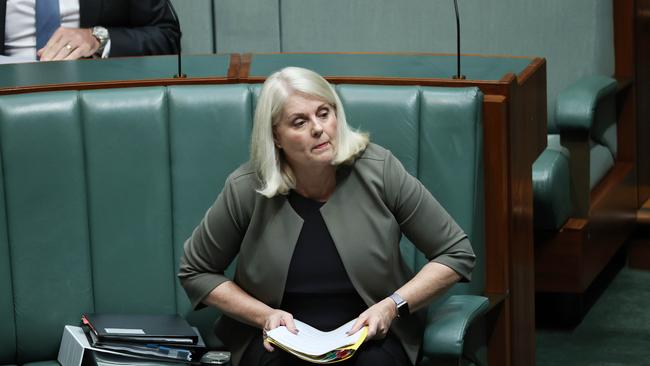 Karen Andrews, the Industry, Science and Technology Minister, deserves particular praise for speaking out this week about the boozy, entitled, clubby male culture that pervades politicsPicture: NCA NewsWire / Gary Ramage