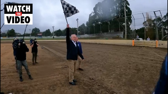 PM Scott Morrison's wild ride at the Speedway