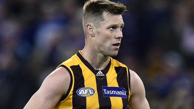 It was a tough night for Sam Mitchell. Picture: Getty Images.