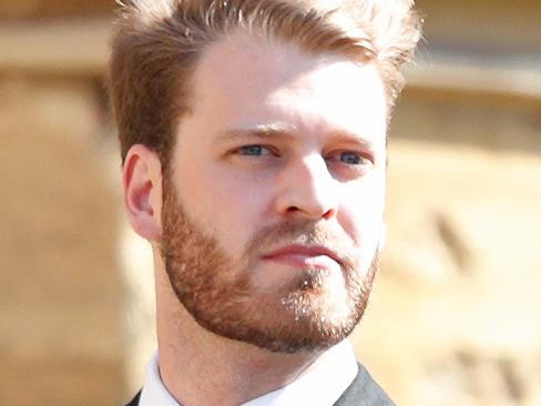 Lady Eliza Spencer & Louis Spencer, Viscount Althorp attend the wedding of Prince Harry to Ms Meghan Markle at St George's Chapel, Windsor Castle. Picture: Getty Images.