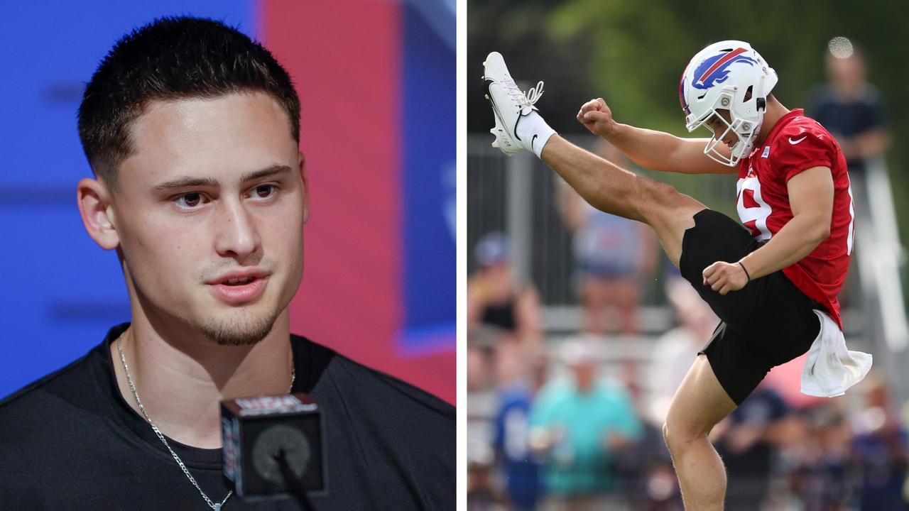 Bills rookie punter Matt Araiza wins job after release of Matt Haack