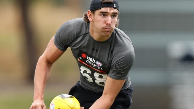 Zavier Maher is training with Carlton. Picture: AFL Photos via Getty Images