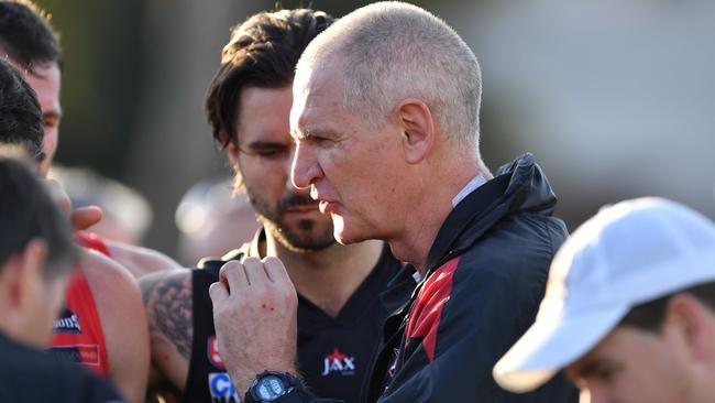 West Adelaide coach Mark Mickan. Picture: Mark Brake