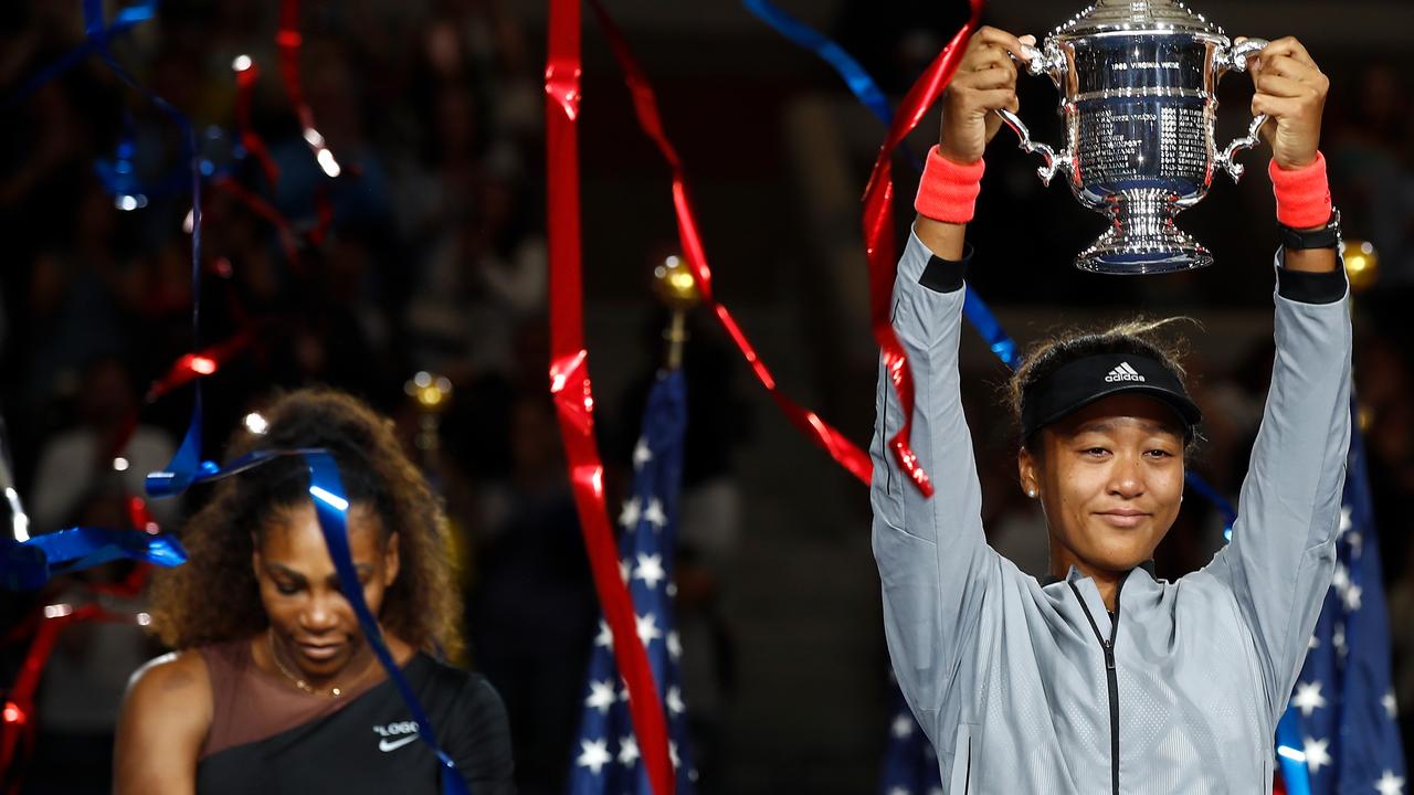 Naomi Osaka defeated Serena Williams in a controversial final at the US Open. Picture: Getty Images 