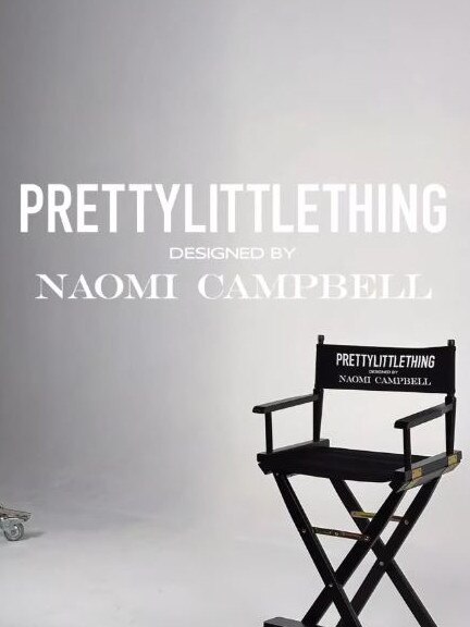 'PrettyLittleThing Designed by Naomi Campbell. Coming soon.' Picture: Instagram