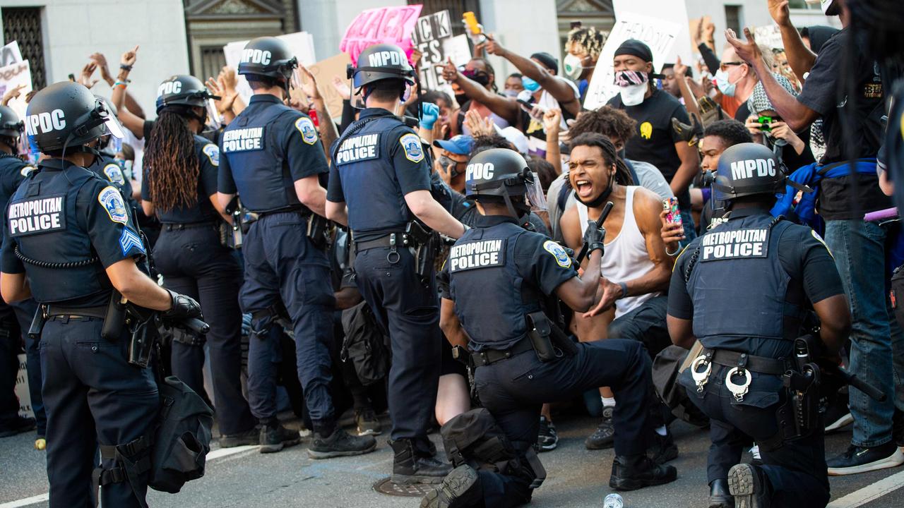 The death of George Floyd on May 25 ignited a wave of outrage over US law enforcement's repeated use of lethal force against unarmed African-Americans. Picture: Roberto Schmidt/AFP