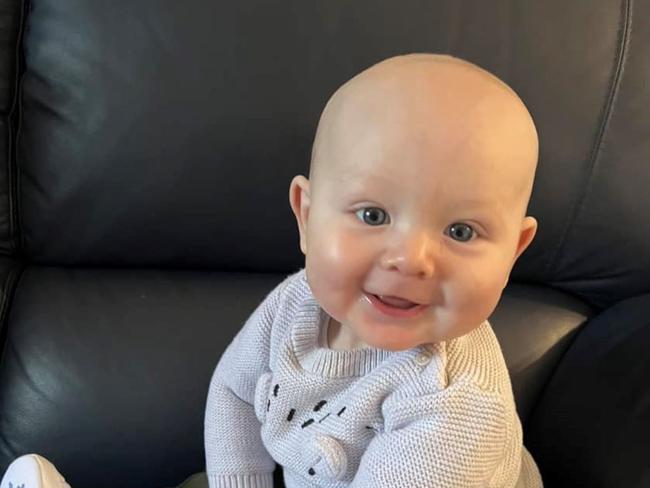 Seven-month-old, first born of his family Samuel Ollerton has been crowned Warwick's cutest baby of 2023.