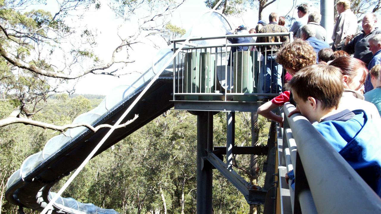 Dismal Swamp was once a popular tourist attraction in north-west Tasmania. Picture: News Limited