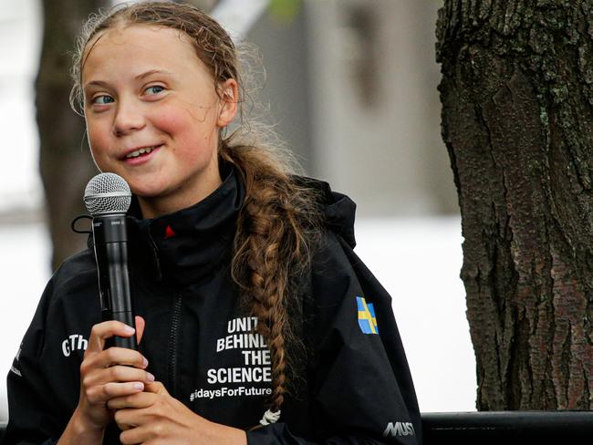 Swedish climate activist Greta Thunberg.