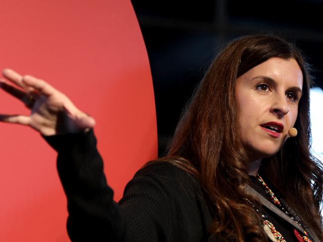 Randa Abdel-Fattah examine issue of racism, multiculturalism and human rights in Australia.. Photo by Chris Pavlich for The Australian