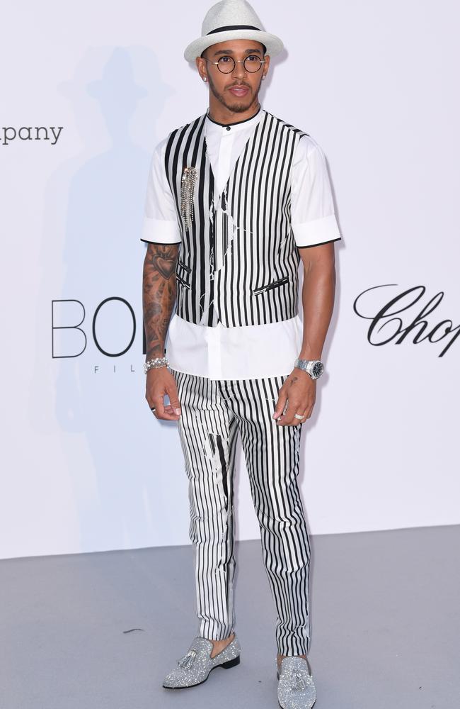 Lewis Hamilton is a trailblazer on the streetwear scene. Picture: Capital Pictures/MEGA