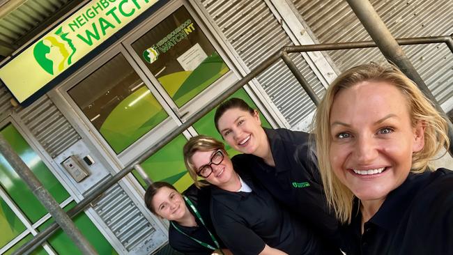 New Neighbourhood Watch chief executive Ruth Palmer (far right) with chief executive Veronica Larson, director Shellie Lay and events and office manager Ally Slack.