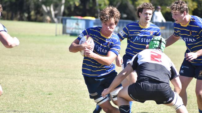 Colts 1 finals action between Easts and Souths.