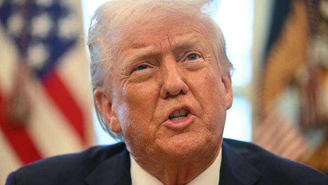 The Greens will call on the Senate to condemn US President Donald. Picture: Jim Watson/ AFP