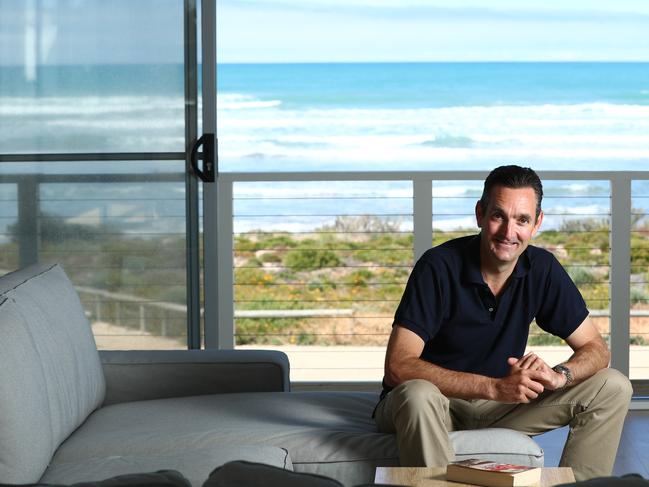 4.12.2018.Holiday rentals. Andrew Walsh prepares his Middleton home for the holiday rental market.  PIC TAIT SCHMAAL.