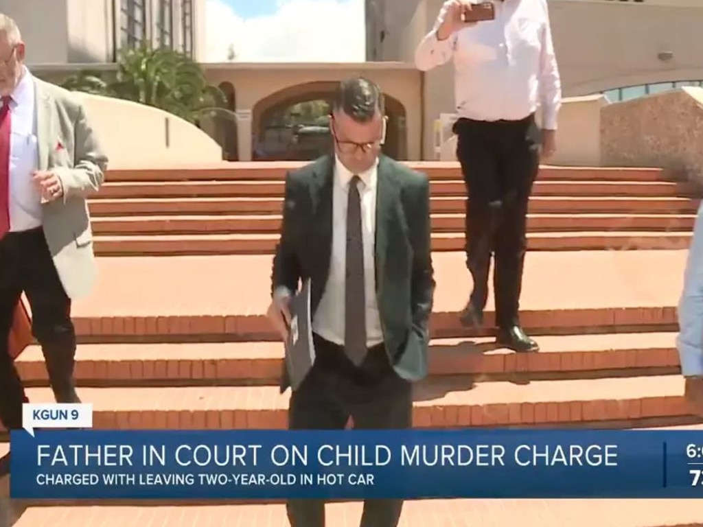 Scholtes recently faced court over the murder charge for the first time. He plead not guilty. Picture: KVOA-TV