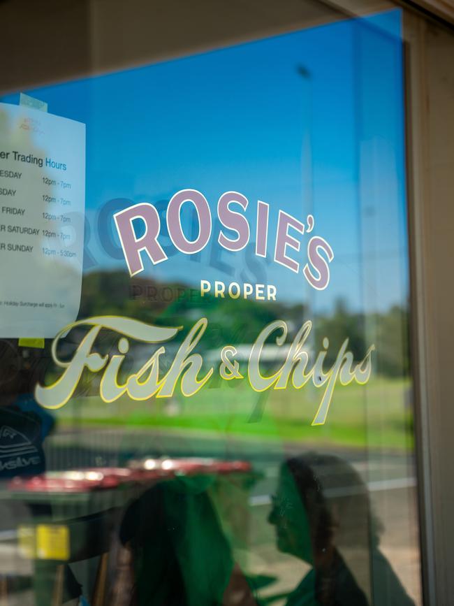 The venue gives a taste of the classic British chippy.