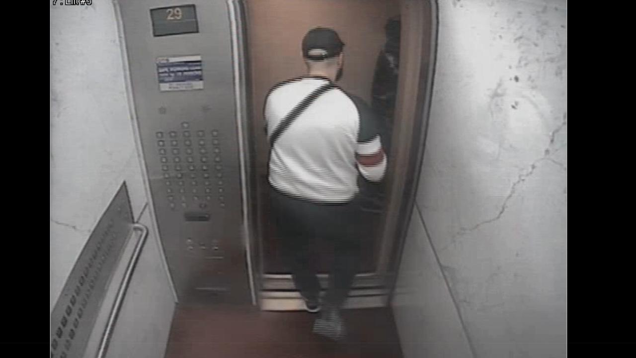 CCTV footage of Kayirici before he forced his way into a young woman’s flat and raped her at knifepoint.