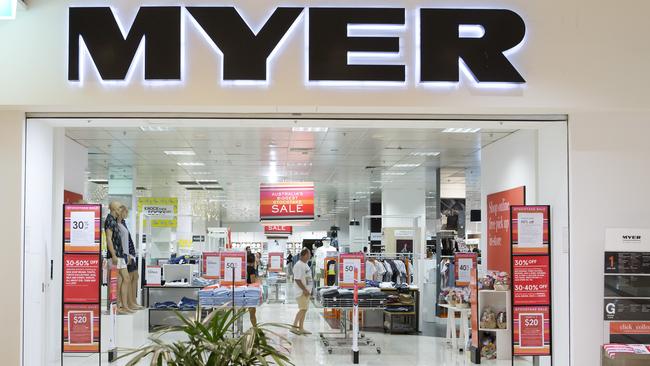 Myer has been slapped with a second lawsuit in as many weeks. Picture: Sarah Matray