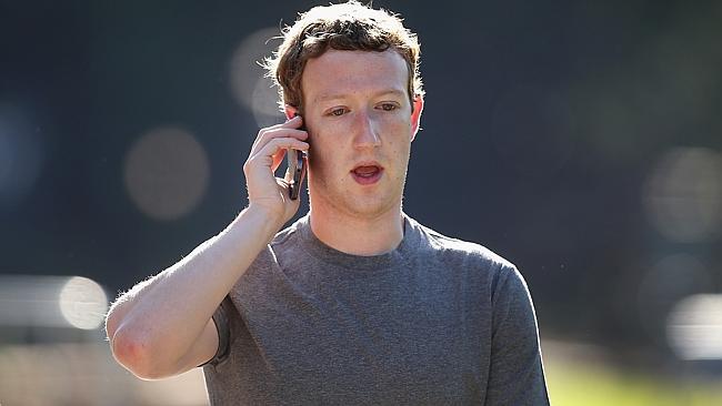 Facebook chief executive Mark Zuckerberg. Facebook has made the leap from pulling in traffic to pulling in profits. Picture: Scott Olson