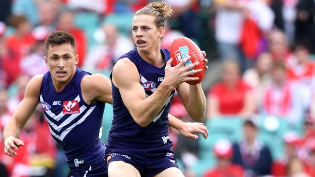 Nat Fyfe was selected in the second round by Fremantle.