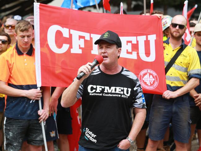 CFMEU state Secretary Michael Ravbar now faces calls for his ousting.