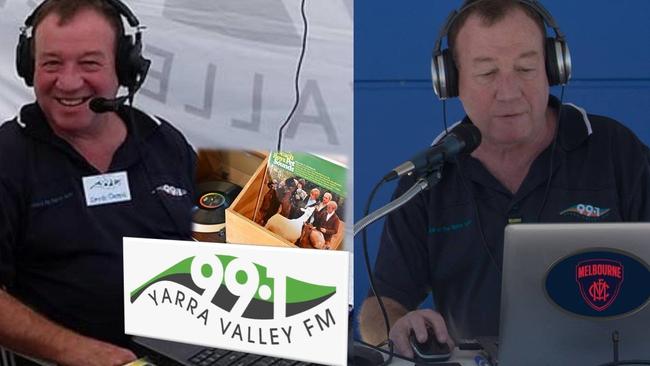 David Oaten can be heard on Yarra Valley FM.