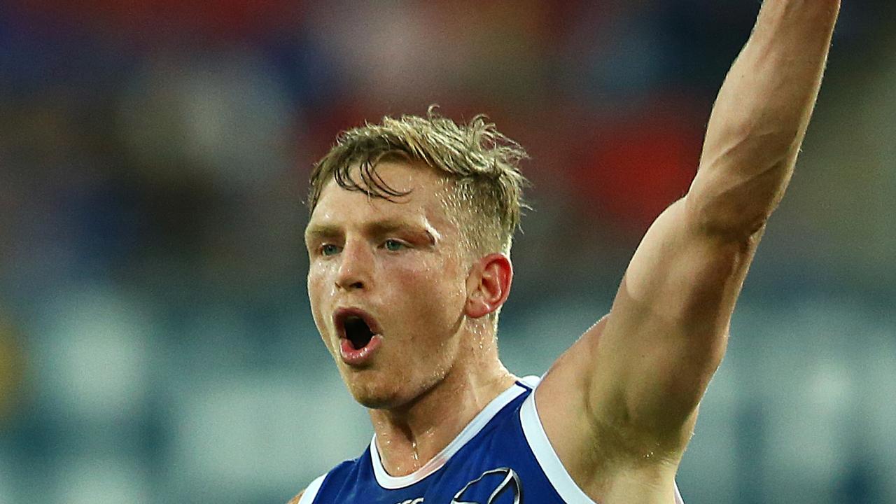 Captain Jack Ziebell was a standout for North Melbourne in its victory over Gold Coast. Picture: Jono Searle/AFL Photos/Getty Images.