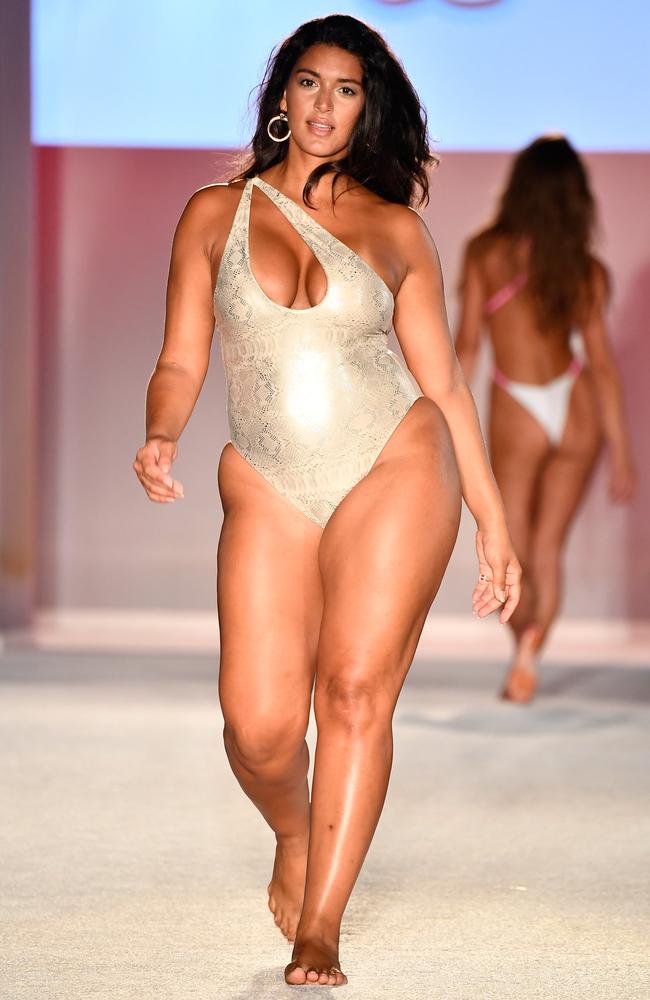 Tears reportedly flowed as the curvy beauties made their way down the runway. Picture: Frazer Harrison/Getty