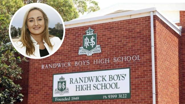 Marjorie O'Neill said Labor is committed to upgrading Randwick Boys' and Girls' High Schools.