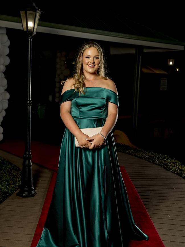 Formal for year 12 students from Emmanuel College. Shelby Frost . Picture: Jerad Williams