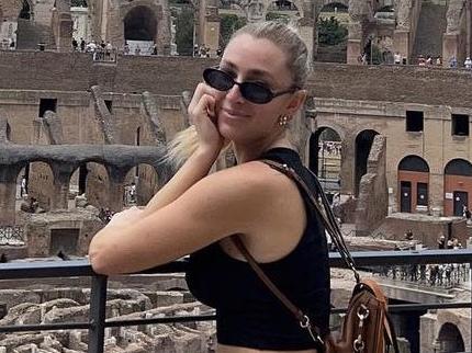 Cassidy McGill pictured in Rome