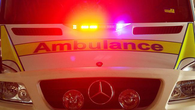 Two women were hospitalised with minor injuries after single-vehicle crashes.